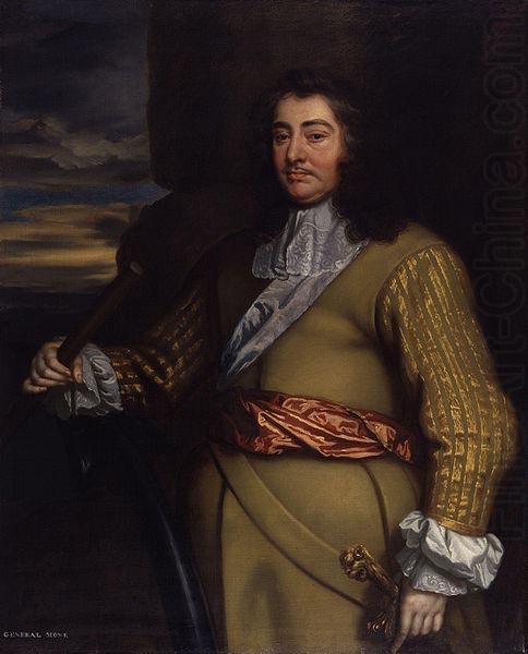 Sir Peter Lely George Monck, 1st Duke of Albemarle china oil painting image